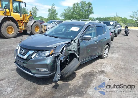 2017 Nissan Rogue Sv из США, поврежденный, VIN KNMAT2MV6HP540419